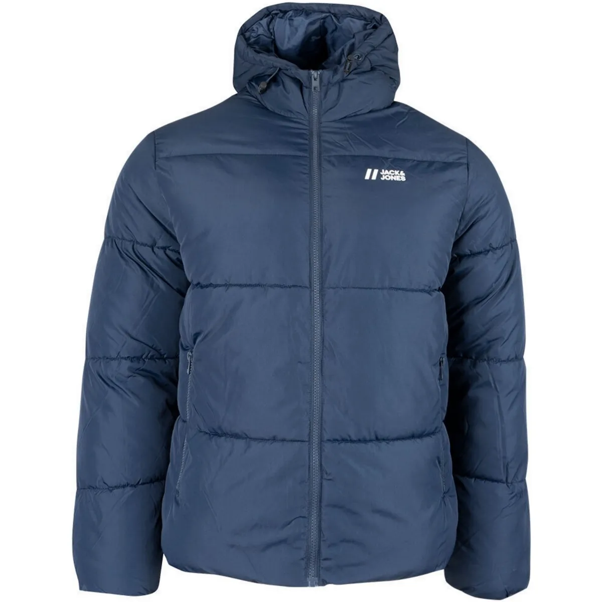 12246238 JJMAX PUFFER JACKET HOOD NAVY BLAZER