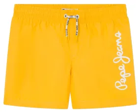 BAÑADOR BERMUDA MAXI LOGO NIÑO PEPE JEANS