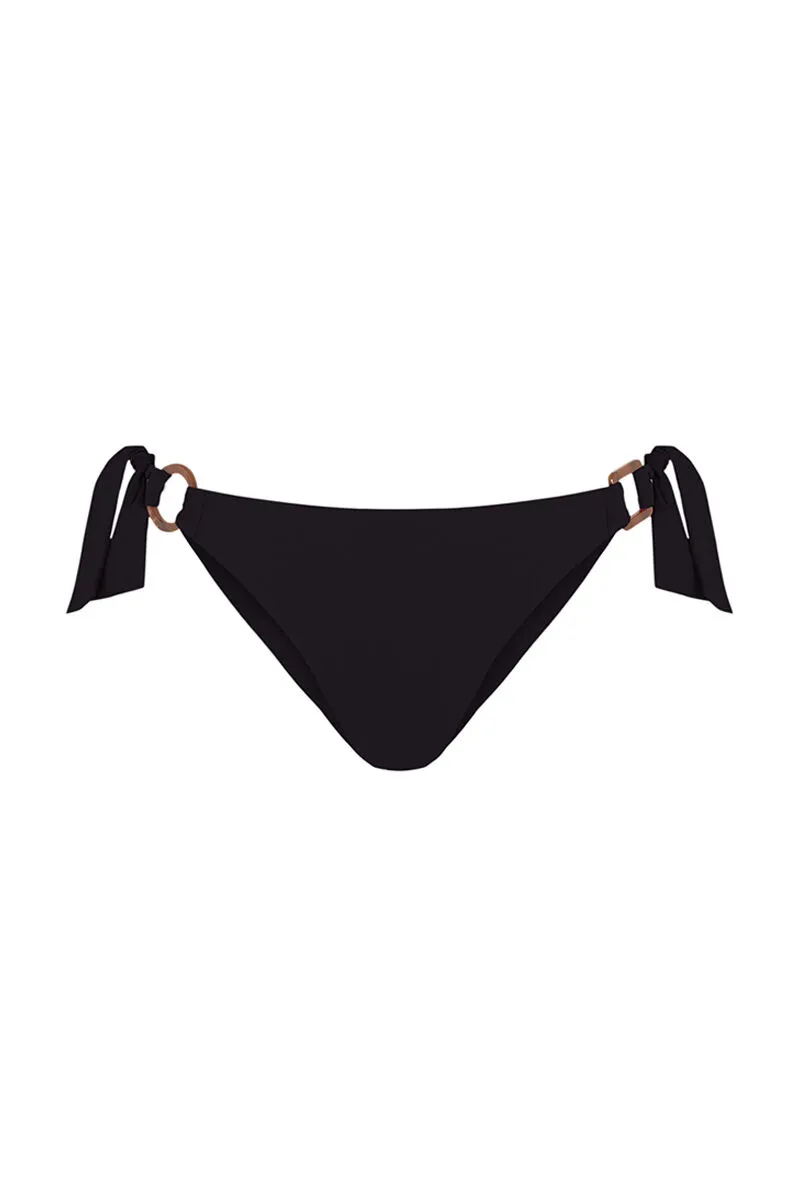 Braga bikini brasileña negro