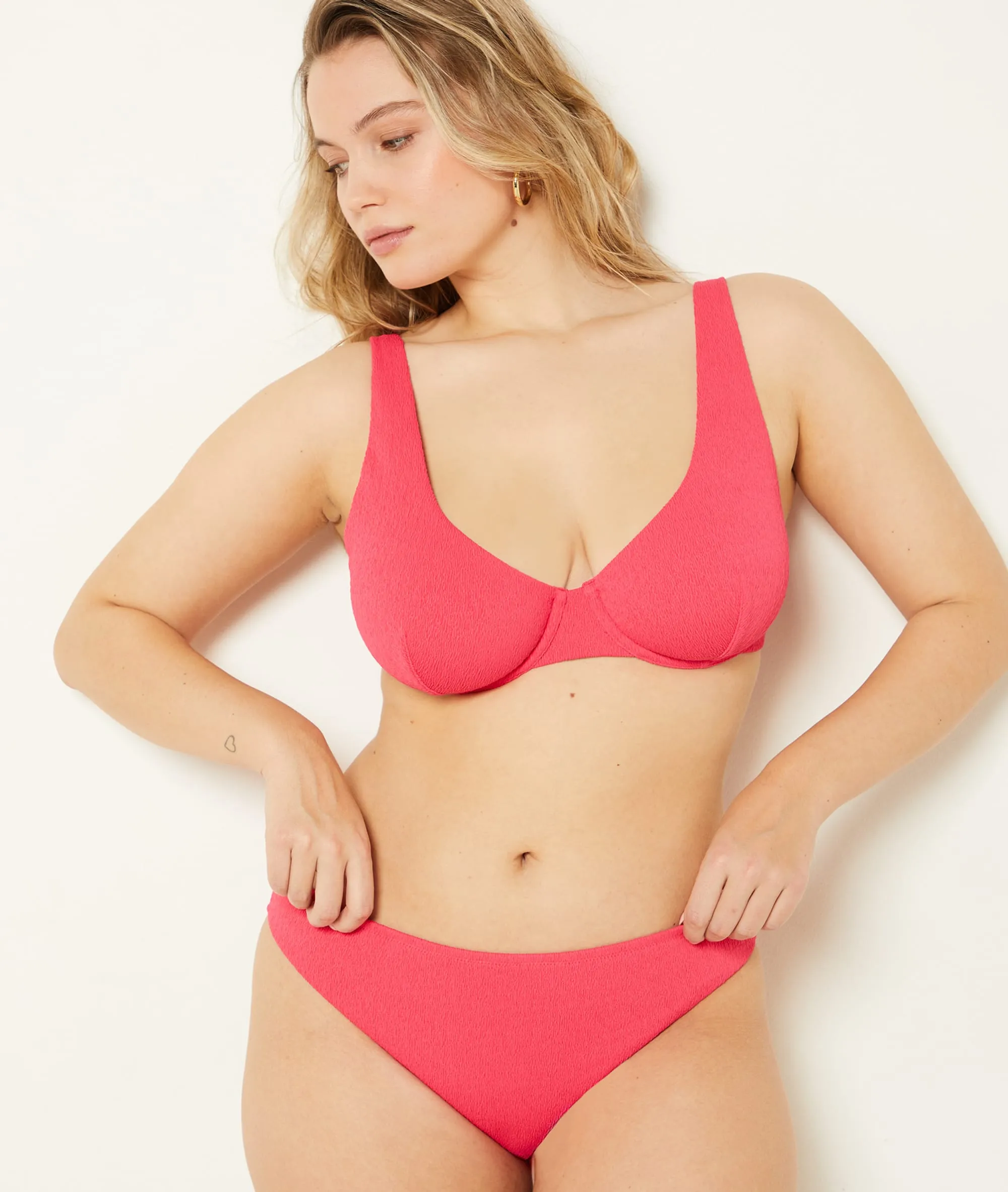 Braguita bikini suave relieve BUBBLES FUSHIA - ETAM