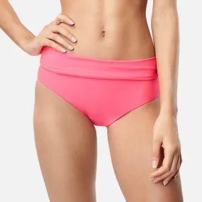 Braguita de bikini O’NEILL una pieza talle alto Mujer PW HIGH RISE BIKINI BOTTOM Shocking pink Ref. 8A8523 rosa