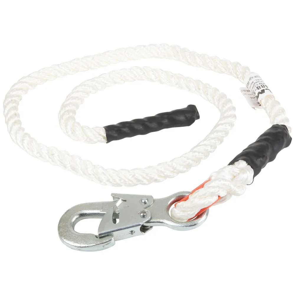 Cables de Protección con Cuerda de Polipropileno de 9/16'' Seguro Doble