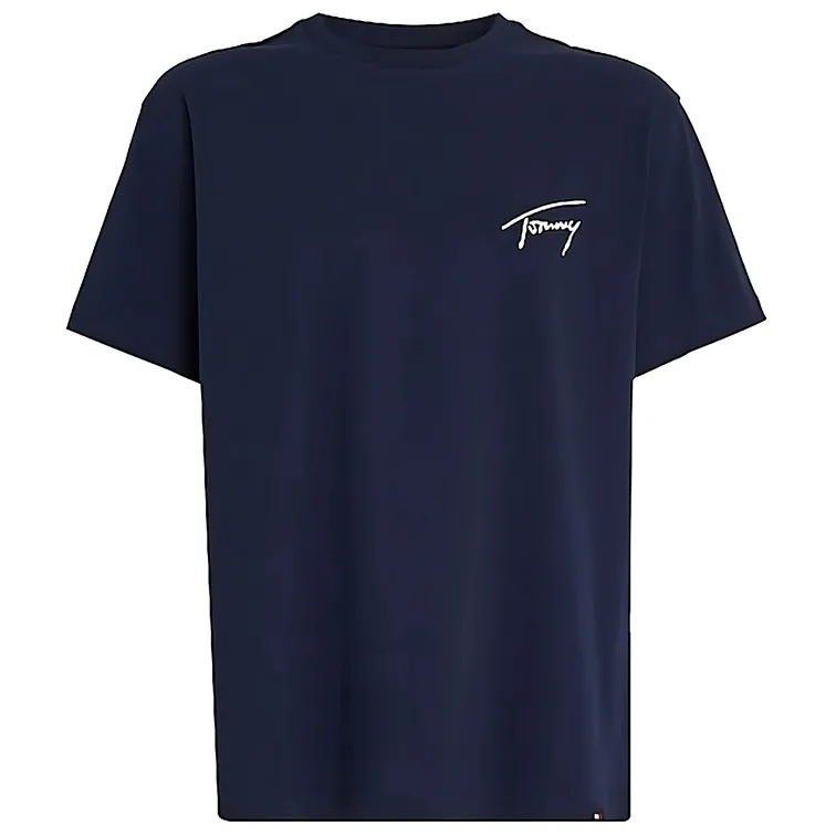 CAMISETA DE CUELLO REDONDO CON LOGO FIRMA HOMBRE TOMMY JEANS