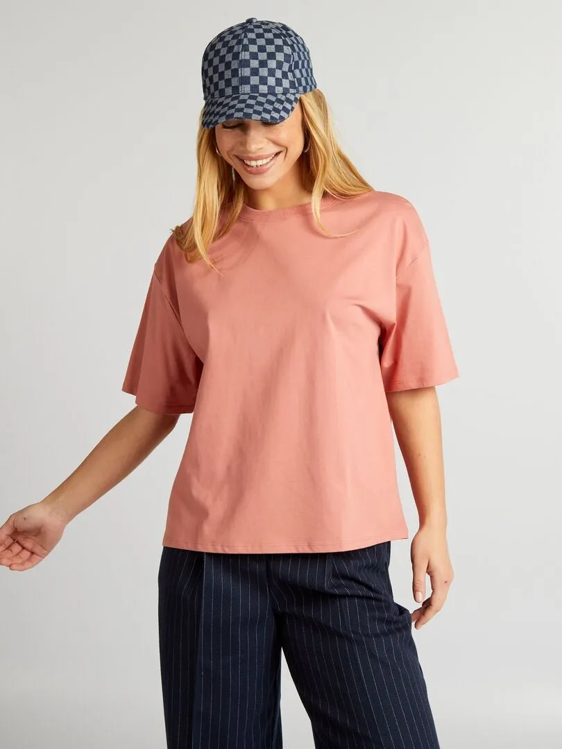 Camiseta de punto - ROSA
