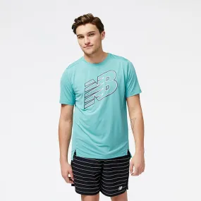 Camiseta Para Hombre Graphic Sleeve New Balance 57506