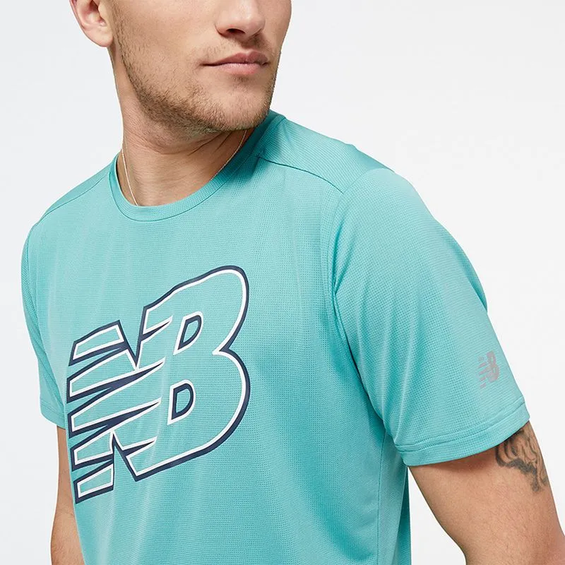 Camiseta Para Hombre Graphic Sleeve New Balance 57506