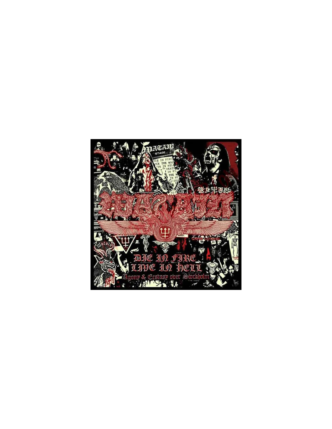 CD Watain - Die In Fire - Live In Hell