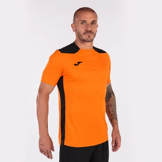 Championship Vi Short Sleeve T-Shirt Orange Black