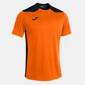 Championship Vi Short Sleeve T-Shirt Orange Black