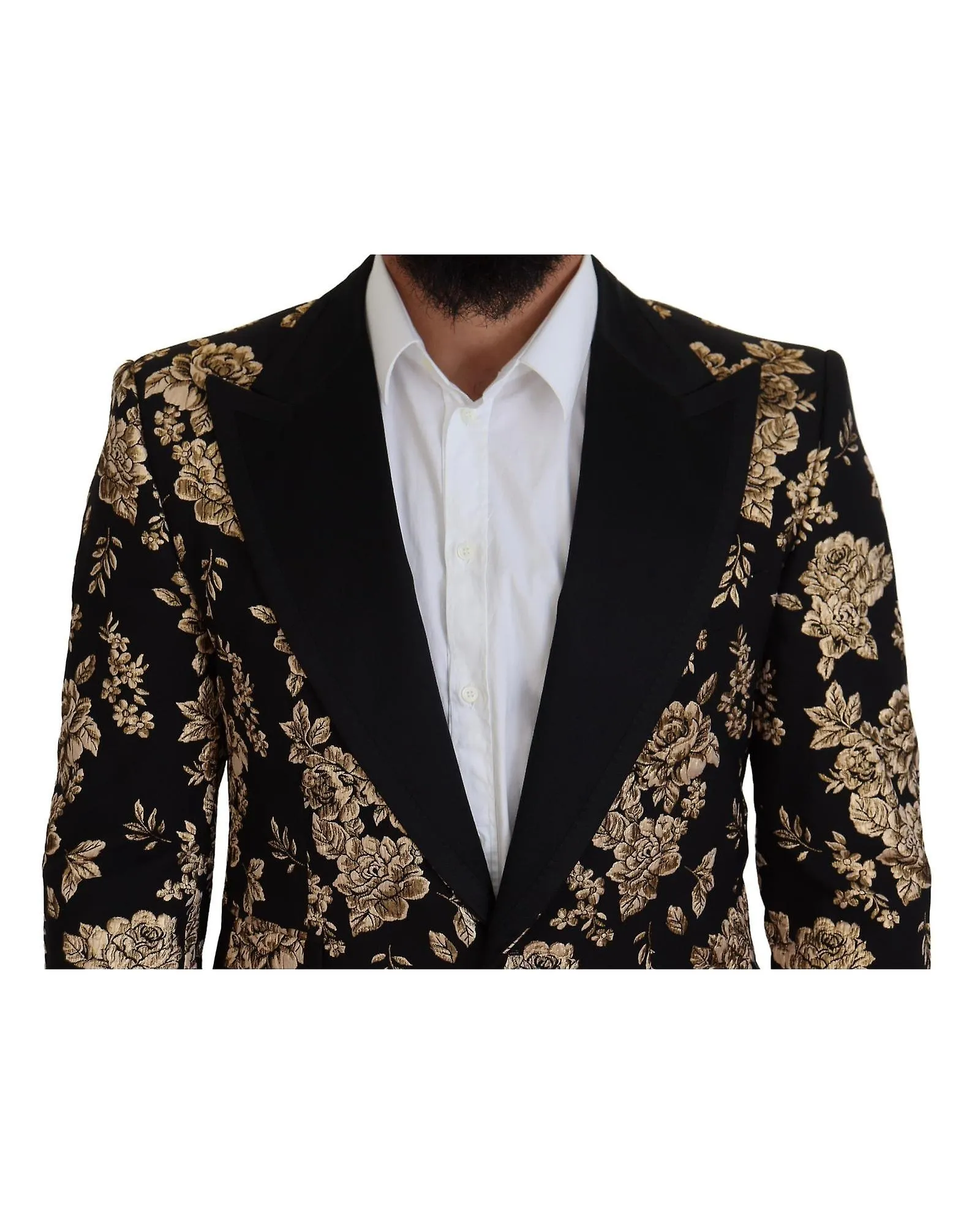 Dolce & Gabbana Floral Embroidered Jacket Blazer