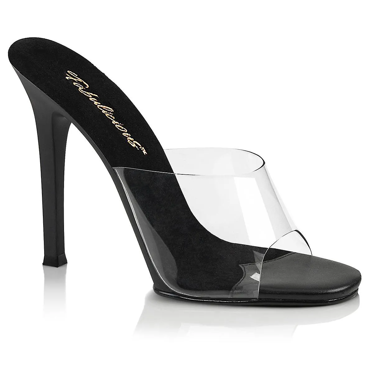 Fabulicious sandalias de mujer Gala-01 CLR-BLK/BLK mate