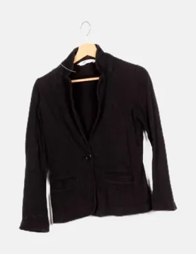 H&M Blazer básica negra