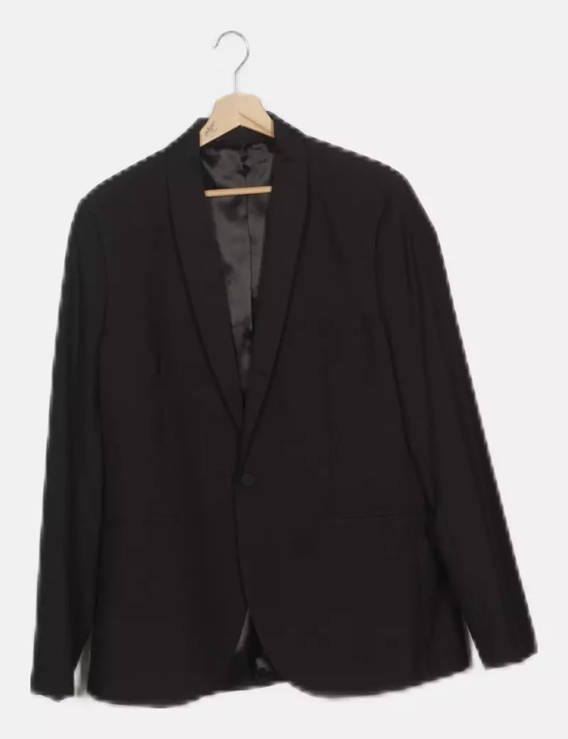 H&M Blazer negra básica