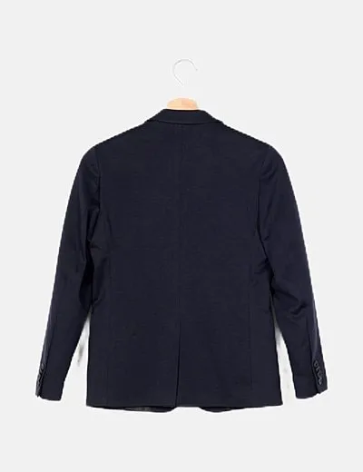 Jack & Jones Blazer azul marina básica