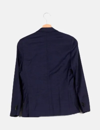 Jack & Jones Blazer azul marino con botones