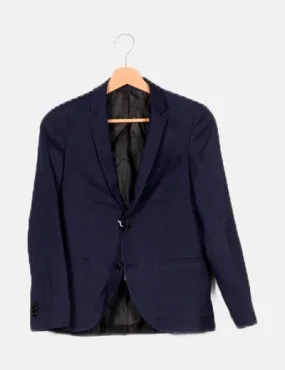 Jack & Jones Blazer azul marino con botones