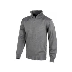 Jersey de media cremallera con refuerzos