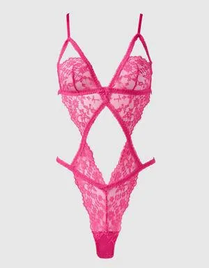 La Senza Barely-There Lace Bodysuit