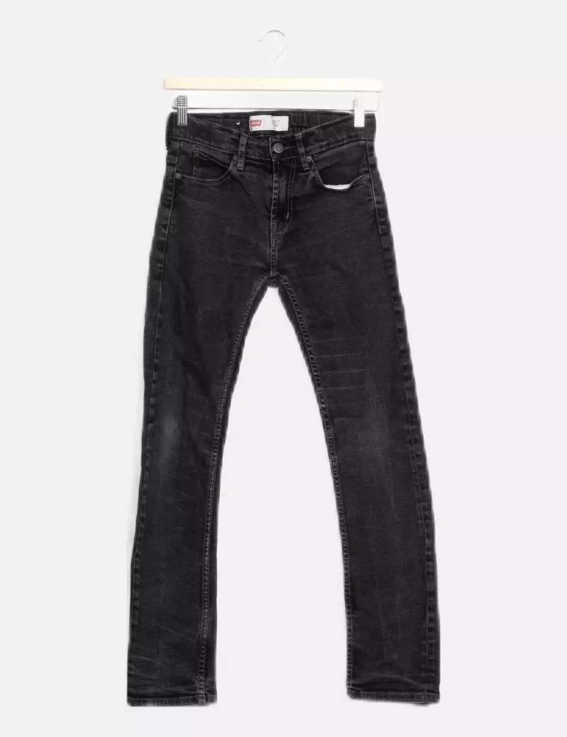 Levi's Jeans denim negro slim 511