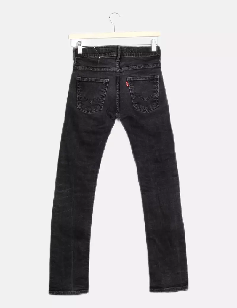 Levi's Jeans denim negro slim 511