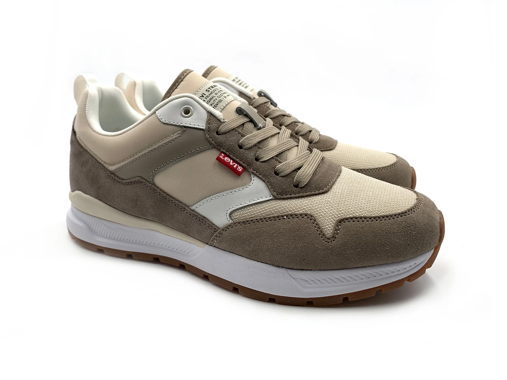 Levi's 234233-878-100 Deportivo Sneakers Beig Cordones Hombre