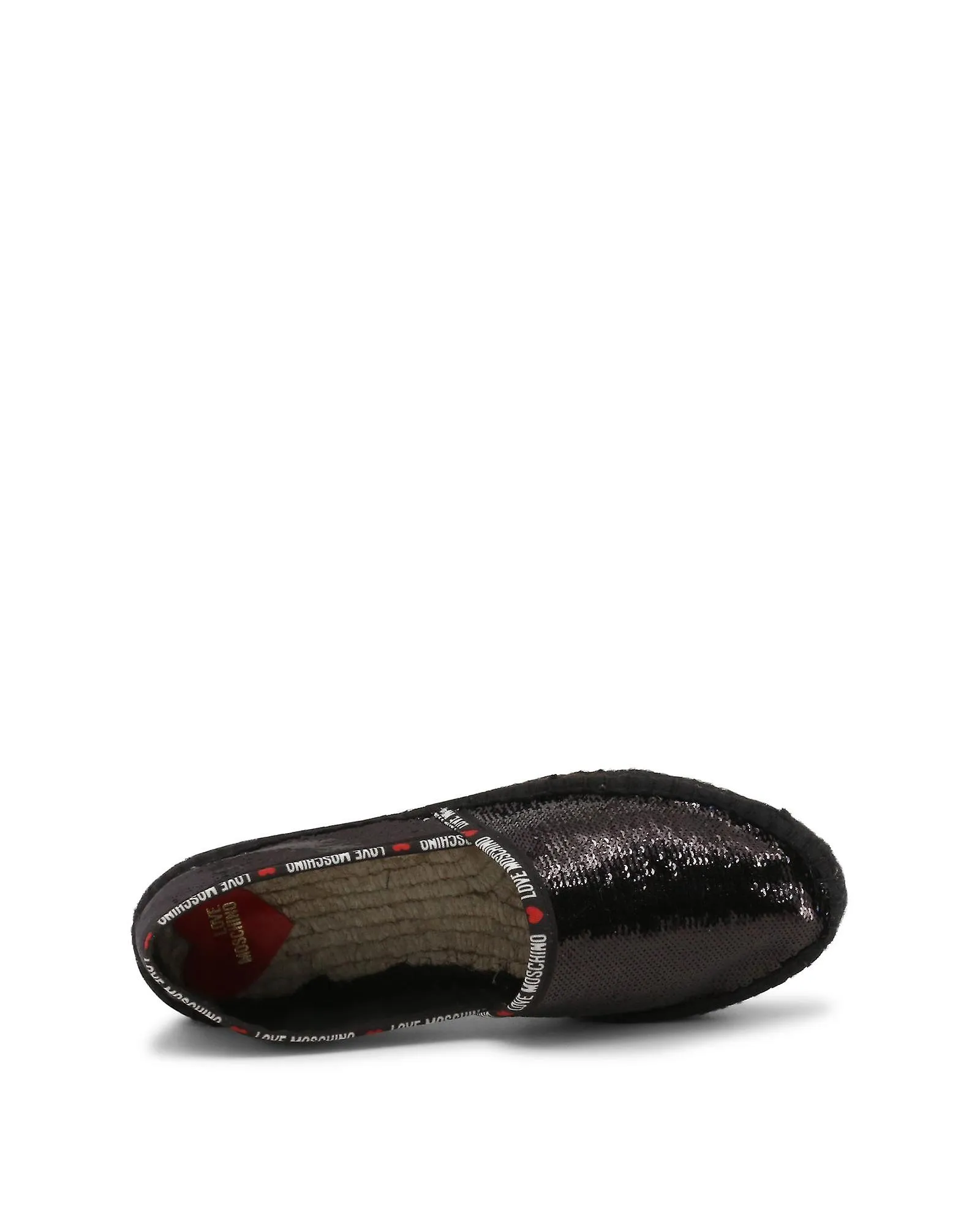 Love Moschino Slip-On Fabric Round Toe Sneakers