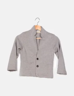 Mango Blazer gris básica