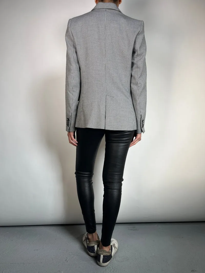 MANGO Blazer Houndstooth
