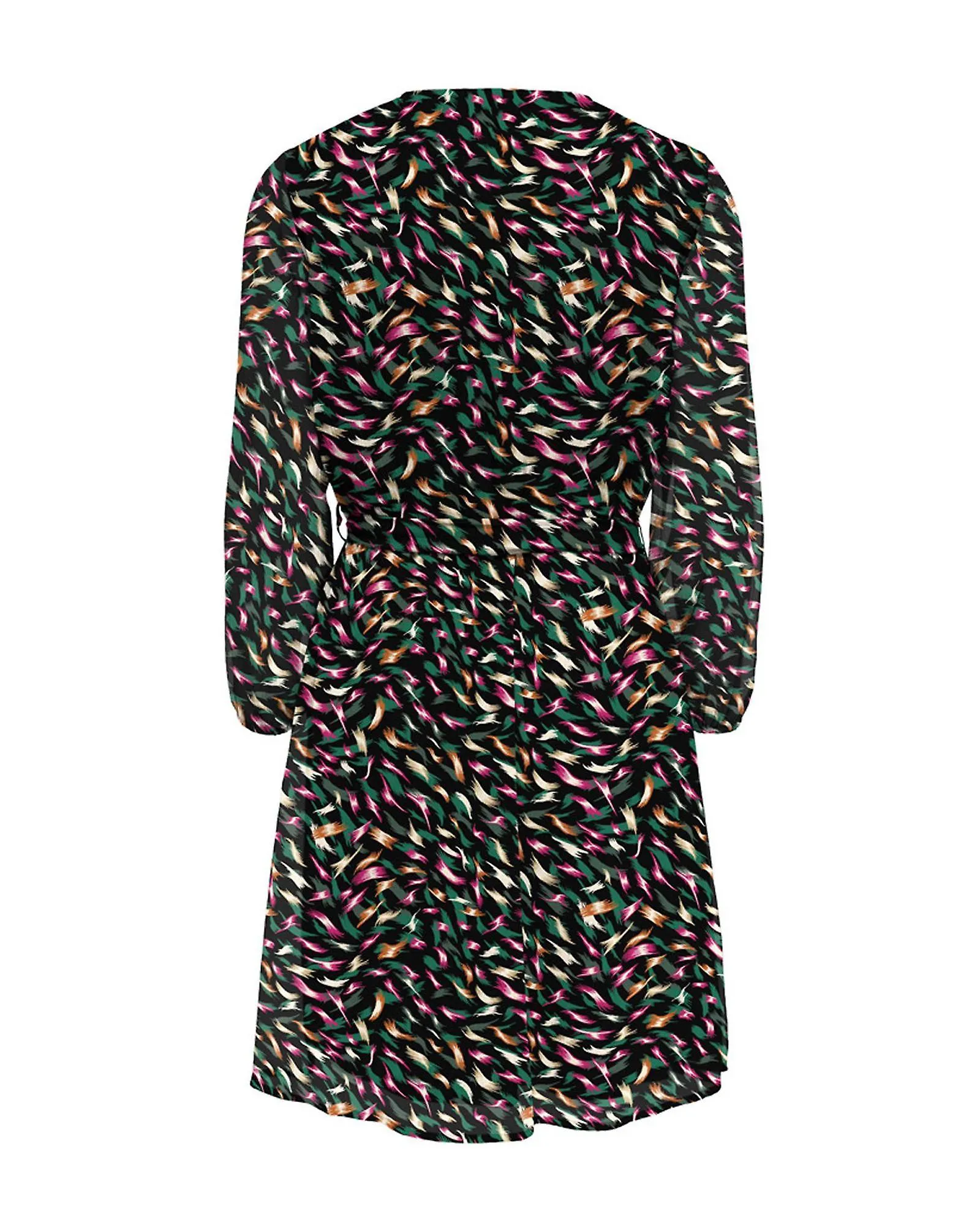 Only Print Long Sleeve Dress