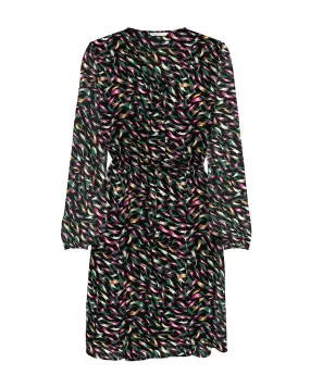 Only Print Long Sleeve Dress