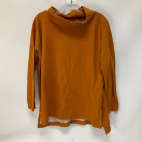 Orange Top Long Sleeve Anthropologie, Size M