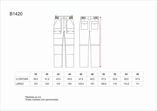 Pantalón con perneras desmontables cintura elástica Gris