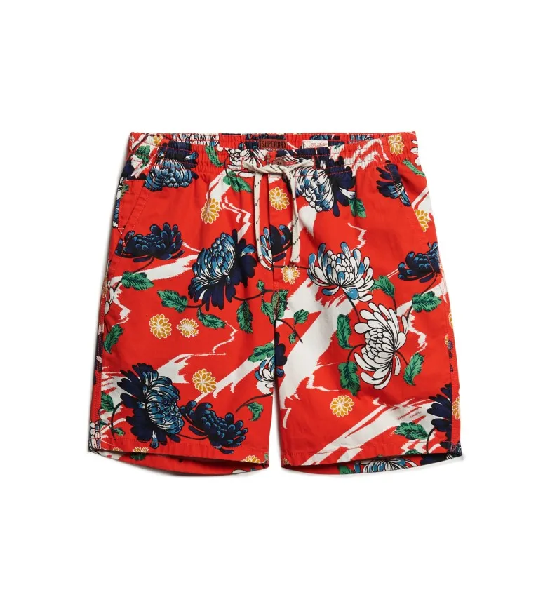 Pantalón corto Bermuda rojo