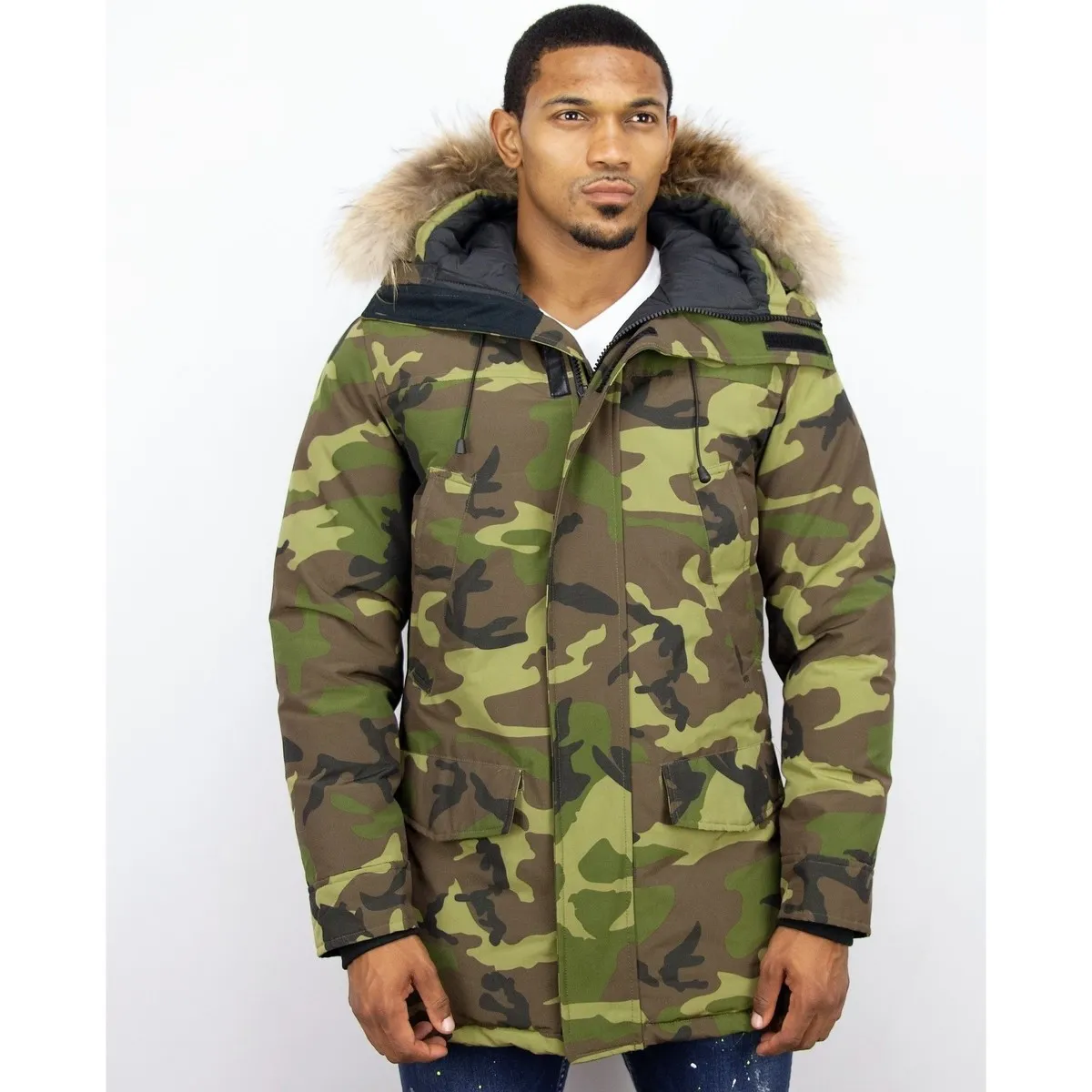Parka Hombre Chaqueta De Invierno
