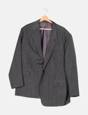 Picasso Conjunto blazer y pantalón gris básico