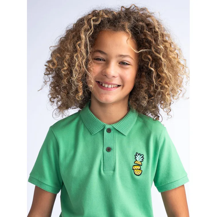 POLO NIÑO  PETROL BOYS POLO SHORT SLEEVE