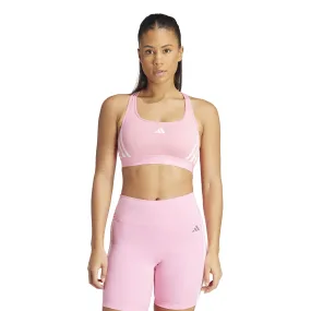 Power Racer Medium 3-Stripes Sujetador Deportivo Mujeres