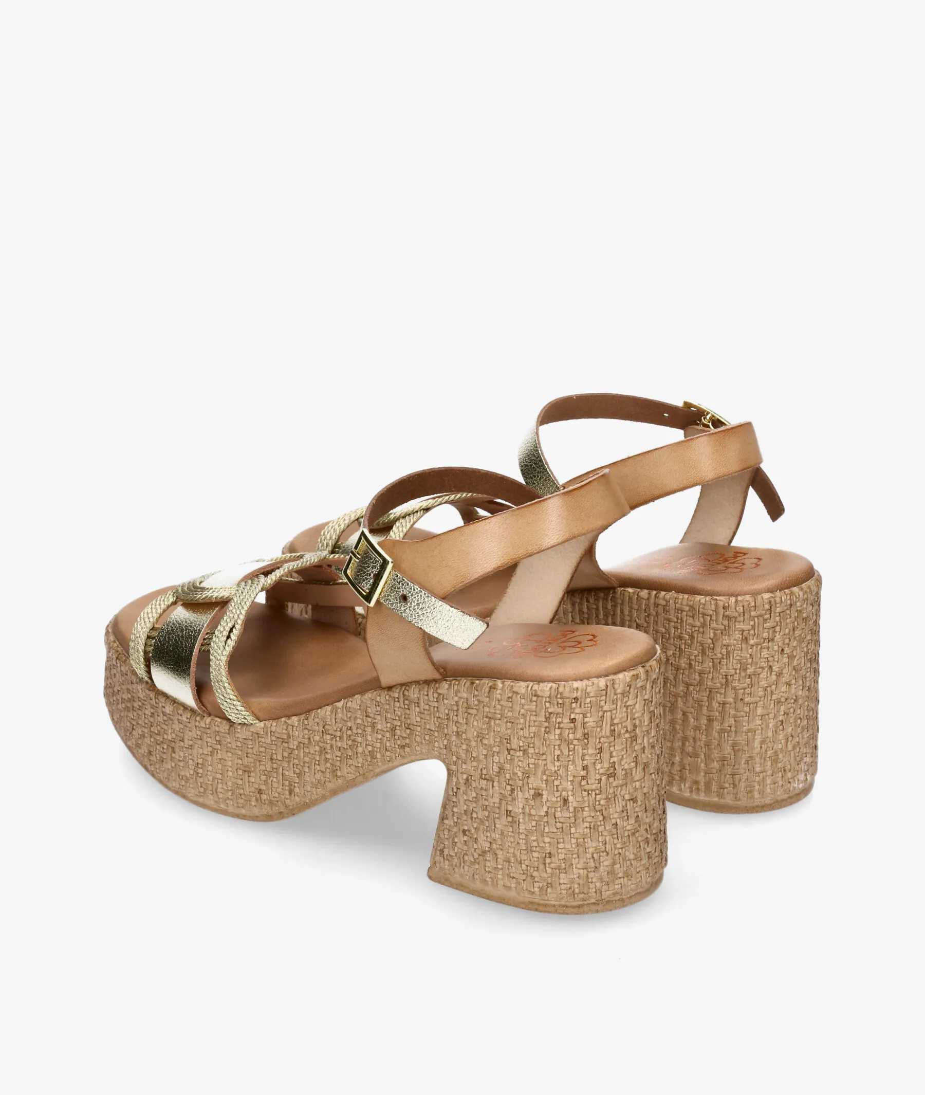 Sandalias Porronet  3061 en oro