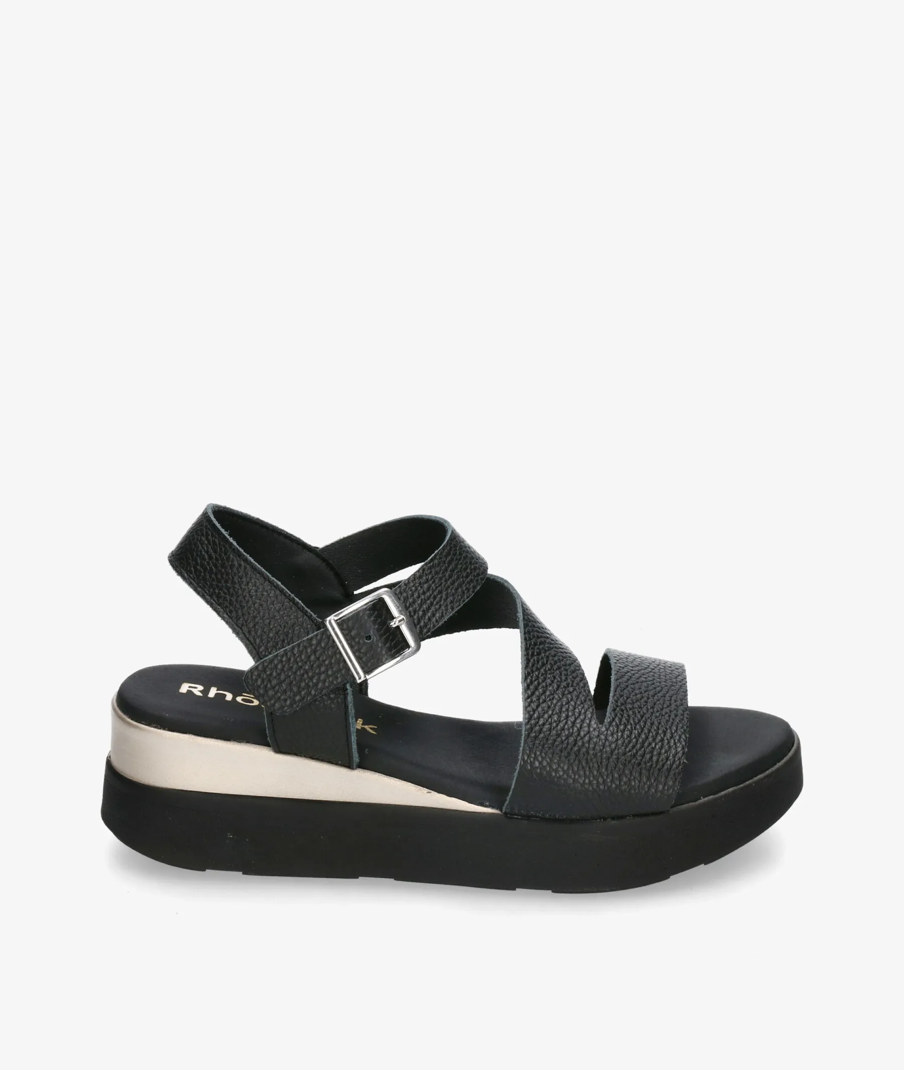 Sandalias Rhostock  5417 en negro