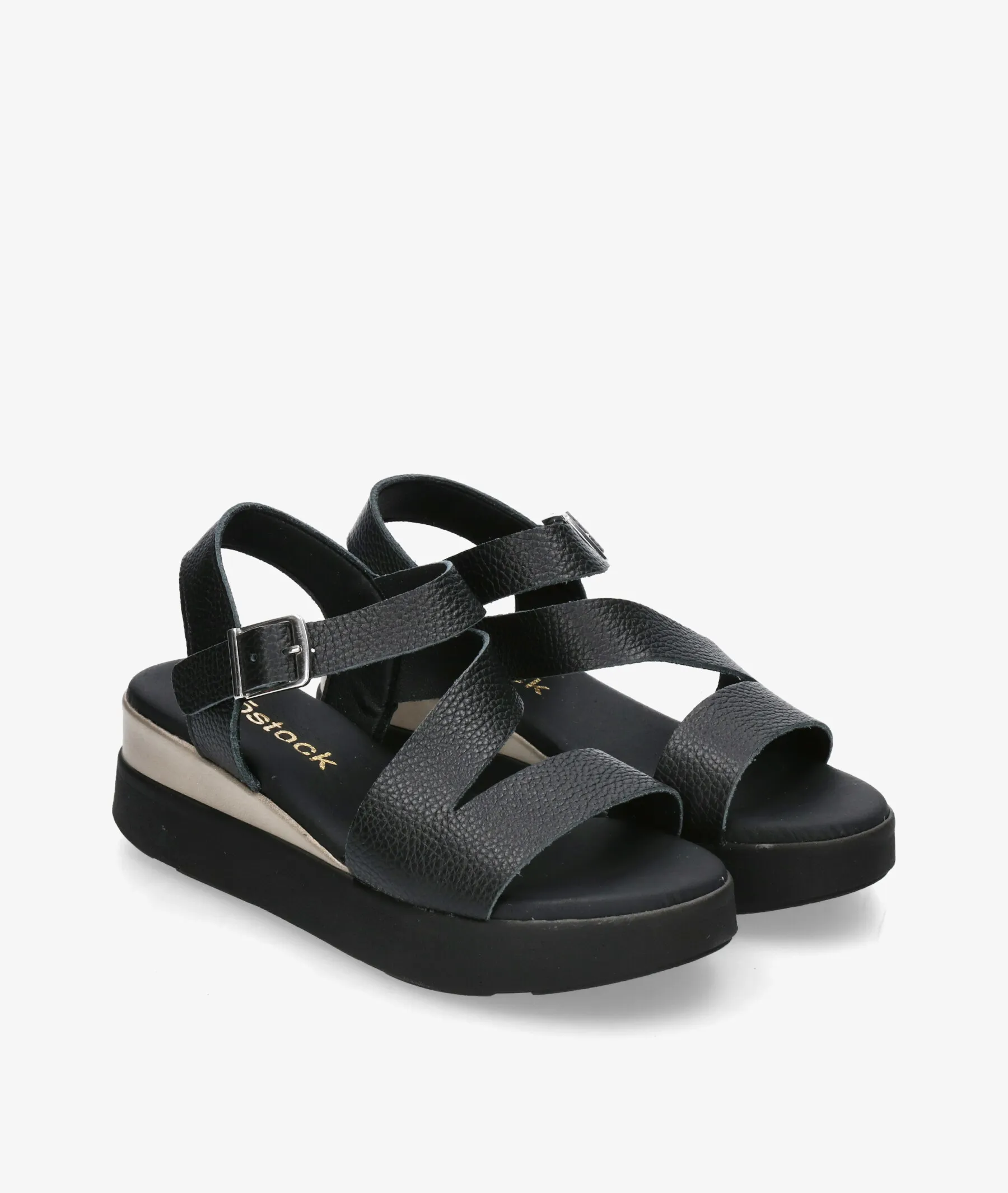 Sandalias Rhostock  5417 en negro