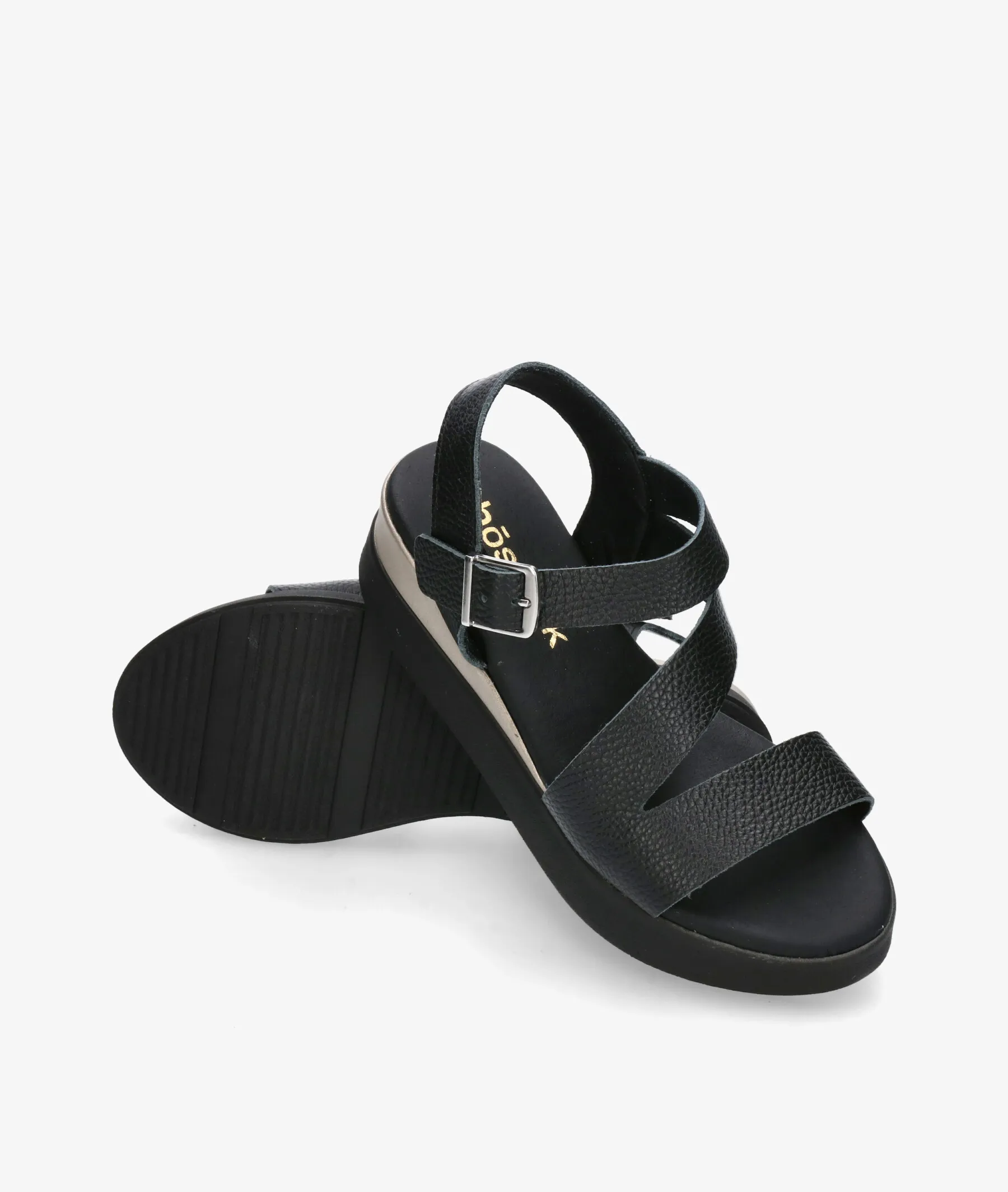 Sandalias Rhostock  5417 en negro