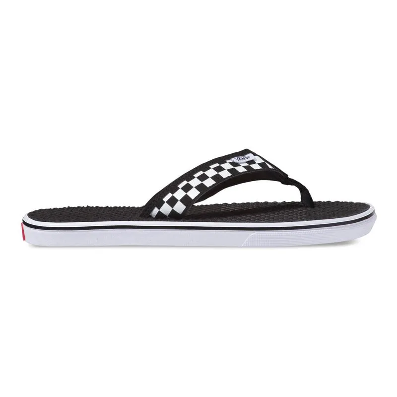 Sandalias Surf Negras La Costa Lite Checkerboard Vans