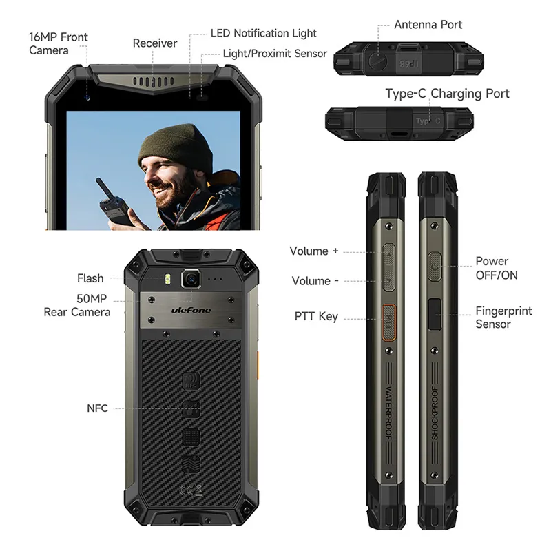 Smartphone ULEFONE Armor 20WT, 5.65