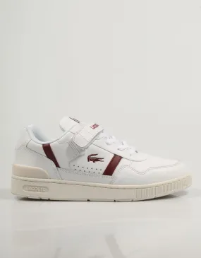  sneakers LACOSTE T Clip Velcro en White 82943