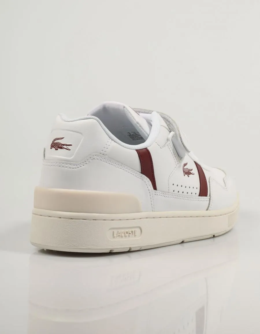  sneakers LACOSTE T Clip Velcro en White 82943