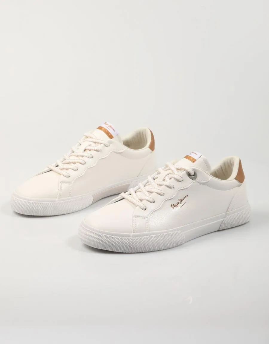  sneakers PEPE JEANS Kenton Top - Pls31296 en White 78438