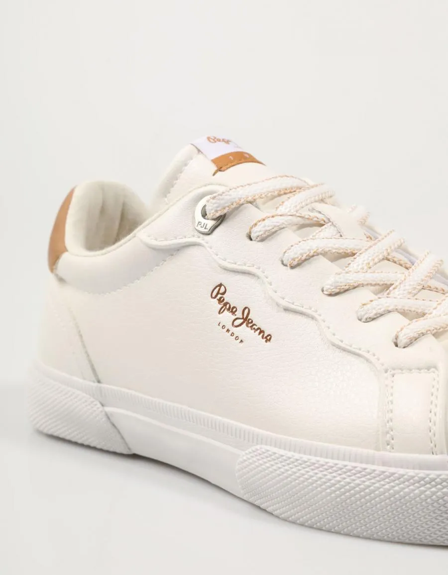  sneakers PEPE JEANS Kenton Top - Pls31296 en White 78438