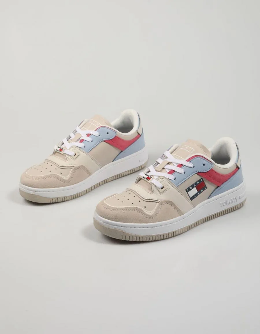  sneakers TOMMY HILFIGER Tommy en Beige 81422