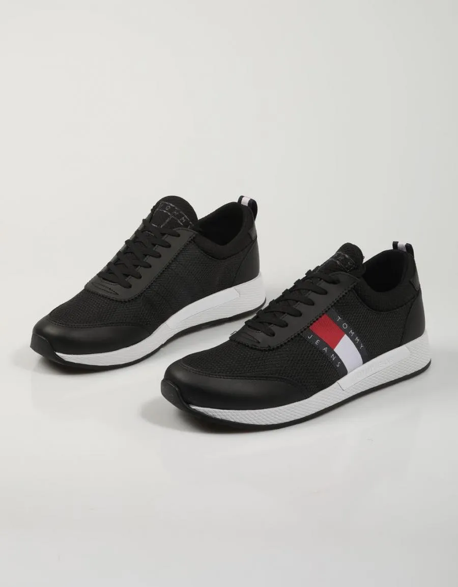  sneakers TOMMY HILFIGER Tommy Jeans Flexi Runner en Black 79899