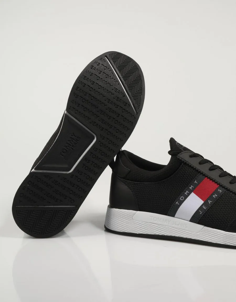  sneakers TOMMY HILFIGER Tommy Jeans Flexi Runner en Black 79899